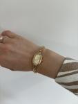 Gold Vintage Oval Watch for Women