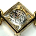 Vintage Juvenia Ladies Gold Plated Cocktail Watch