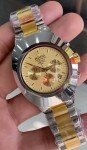 Rare Vintage Men's 40mm Two-Tone Chronograph Watch