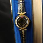 Ernest Borel Kaleidoscope Dial Gold Plated Watch