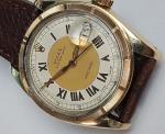 1960s Rolex Oysterdate 6694 Gold Tone Watch