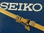 1960s Seiko Ladies Cocktail Watch with Gold Band