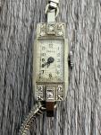 Irado Solid Platinum Swiss Ladies Cocktail Watch
