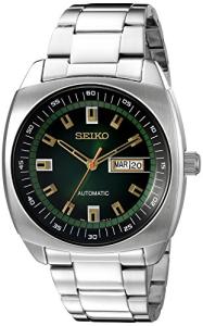 Seiko Recraft Automatic Watch with Green Dial