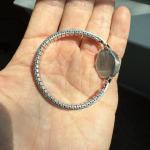 Vintage Bulova Stainless Steel Ladies Cocktail Watch