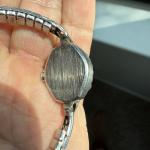 Vintage Bulova Stainless Steel Ladies Cocktail Watch