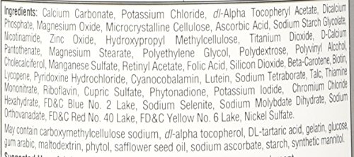 Complete Multivitamin/Multimineral Supplement Tablets, Adults 50+, 220 Count