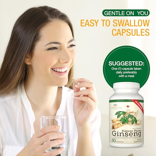 Korean Ginseng Capsules for Energy & Focus