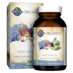 Garden of Life Vegan Multivitamins for Men - 120 Tablets