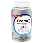 Centrum Silver Men's 50+ Multivitamin - 200 Tablets