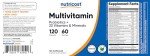 Nutricost Multivitamin with Probiotics - 120 Capsules