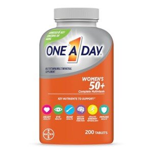 One A Day Women’s 50+ Multivitamins, 200 Count