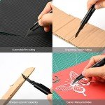 Retractable Utility Knife with 30 Replacement Blades