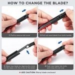 WORKPRO Heavy-Duty Retractable Utility Knife Set