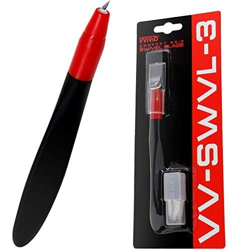 VViViD Comfort Grip Swivel Blade Cutting Knife