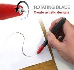 VViViD Comfort Grip Swivel Blade Cutting Knife