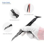 Vinyl Wrap Cutter Knife and Squeegee Set
