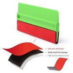 5-Inch Felt Vinyl Wrap Squeegee - Pack of 5