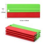 5-Inch Felt Vinyl Wrap Squeegee - Pack of 5