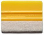 Rvinyl Yellow Felt Edge Vinyl Wrap Squeegee
