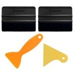 4PCS Felt Edge Squeegee Vinyl Wrap Tool Kit