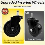 FreekyFit Adjustable Swivel Shop Stool with Tool Tray