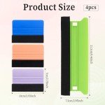 Vinyl Squeegee Kit - 4 Pcs Applicator Tools