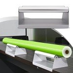 FOSHIO Metal Vinyl Roll Display Holder & Storage