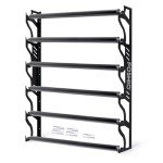 FOSHIO Wall-Mounted Vinyl Roll Holder Rack