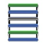 FOSHIO Wall-Mounted Vinyl Roll Holder Rack