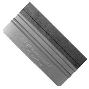 6" Silver Streak Vinyl Squeegee by GEEKWRAPS