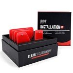 Magnet PPF Squeegee Kit 5-in-1 Red Set