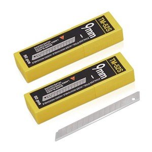 100PCS 9mm Utility Knife Replacement Snap-Off Blades