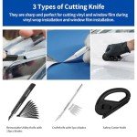 27-Piece Vinyl Wrap Tool Kit for Cars