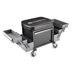 Rolling Stool with Tool Trays for Garage