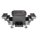 Rolling Stool with Tool Trays for Garage