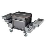 Rolling Stool with Tool Trays for Garage