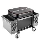 Rolling Stool with Tool Trays for Garage