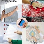 Vinyl Wrap Squeegee Set with Felt Replacement Pads