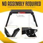 Heavy-Duty Folding Work Platform Stool - 330 lbs