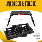 Heavy-Duty Folding Work Platform Stool - 330 lbs