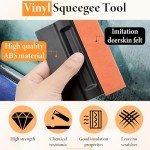 4-Pack Vinyl Felt Squeegee with Magnet Edge