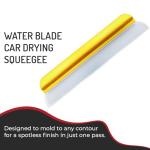 14" Silicone Water Blade Car Drying Squeegee