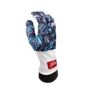 Custom Blue Camo PROSERIES Wrap Gloves Pair