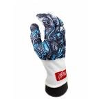 Custom Blue Camo PROSERIES Wrap Gloves Pair