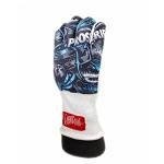 Custom Blue Camo PROSERIES Wrap Gloves Pair