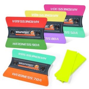 Magnetic Squeegees Vinyl Wrap Tool Kit - 4 Pack