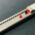 NT Cutter Auto-Lock Stainless Steel Utility Knife 9mm