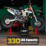 FreekyFit Adjustable Swivel Shop Stool with Tool Tray