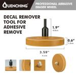 Decal Remover Eraser Wheel for Vinyl Stickers